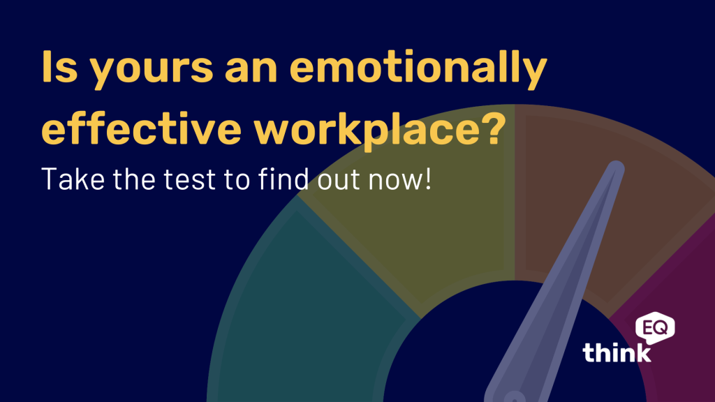 This is a picture to promote the emotionally effective workplace diagnostic tool. 